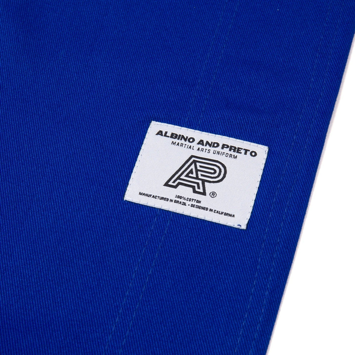 Albino & Preto MIL-SP Brazil DP.1 Blue Jiu Jitsu Gi - Vorix Sport