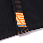 Albino & Preto OBY Herringbone Classic Black BJJ Gi - Vorix Sport