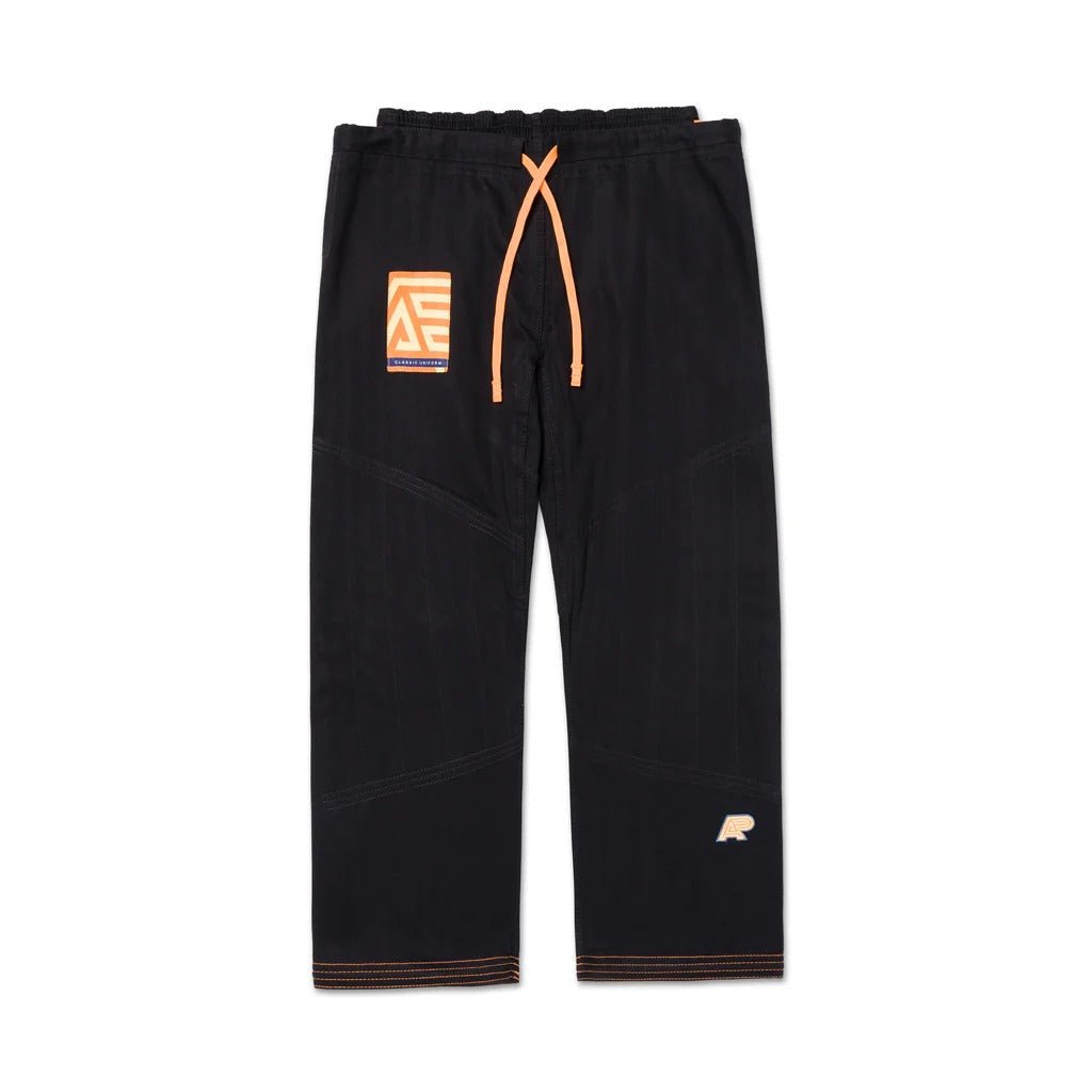 Albino & Preto OBY Herringbone Classic Black BJJ Gi - Vorix Sport