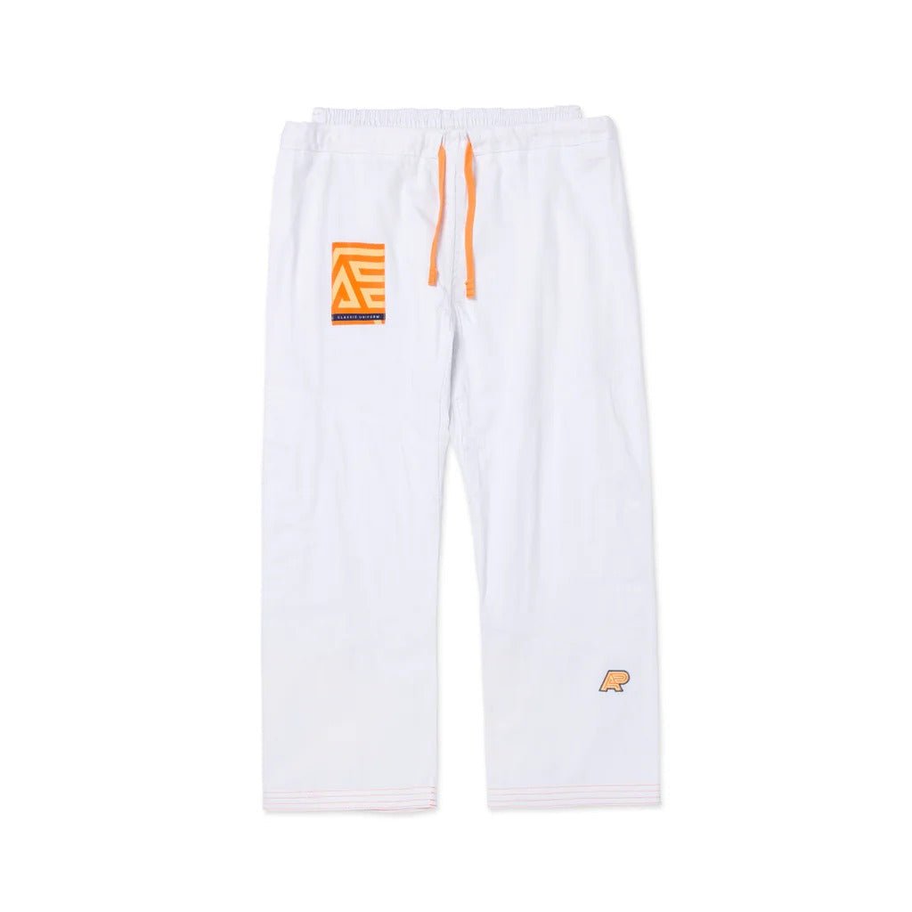 Albino & Preto OBY Herringbone Classic White BJJ Gi - Vorix Sport
