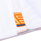 Albino & Preto OBY Herringbone Classic White BJJ Gi - Vorix Sport
