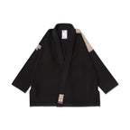 Albino & Preto POC Herringbone Classic Black BJJ Gi - Vorix Sport