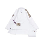 Albino & Preto POC Herringbone Classic White BJJ Gi - Vorix Sport