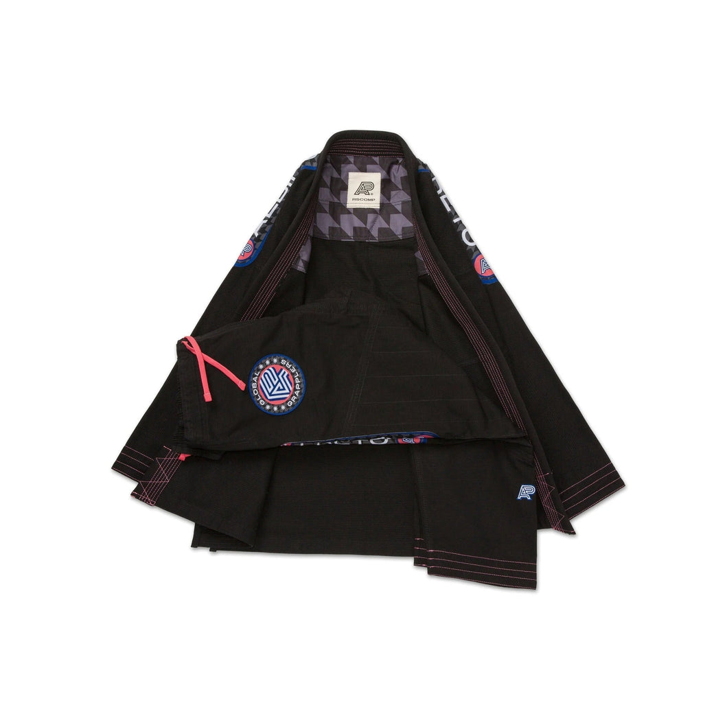 Albino & Preto RS Comp SNW BJJ Gi - Vorix Sport