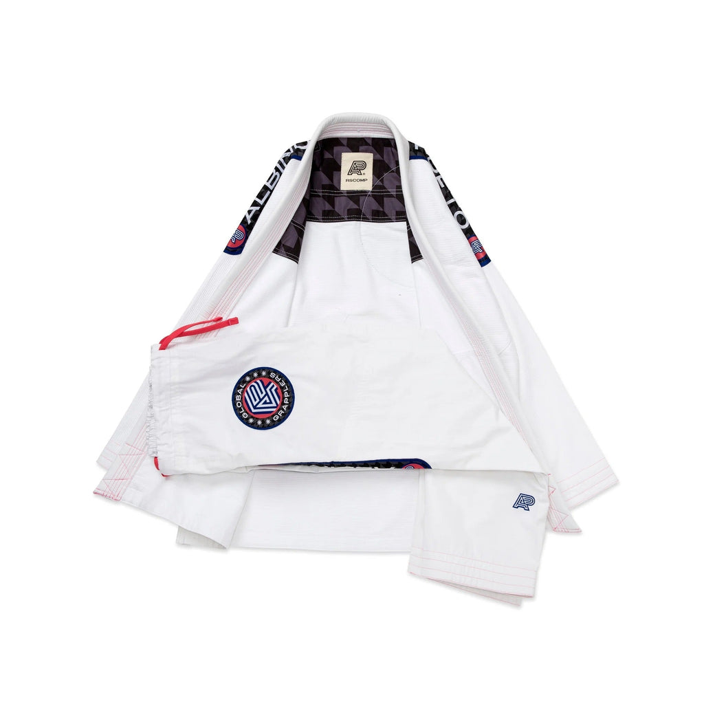 Albino & Preto RS Comp SNW Competition BJJ Gi - Vorix Sport