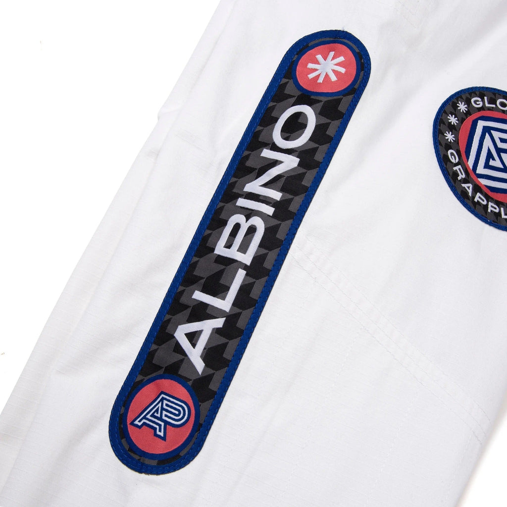 Albino & Preto RS Comp SNW Competition BJJ Gi - Vorix Sport