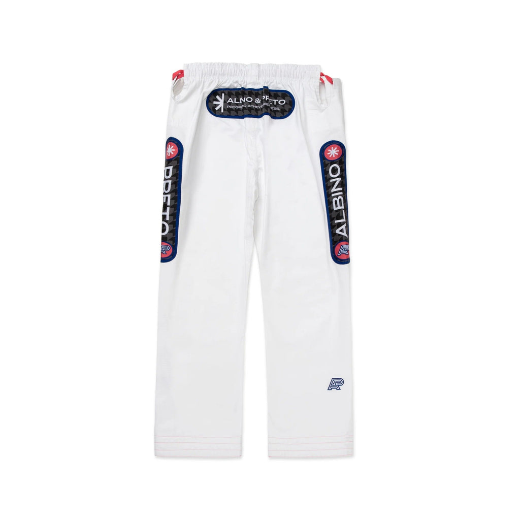 Albino & Preto RS Comp SNW Competition BJJ Gi - Vorix Sport