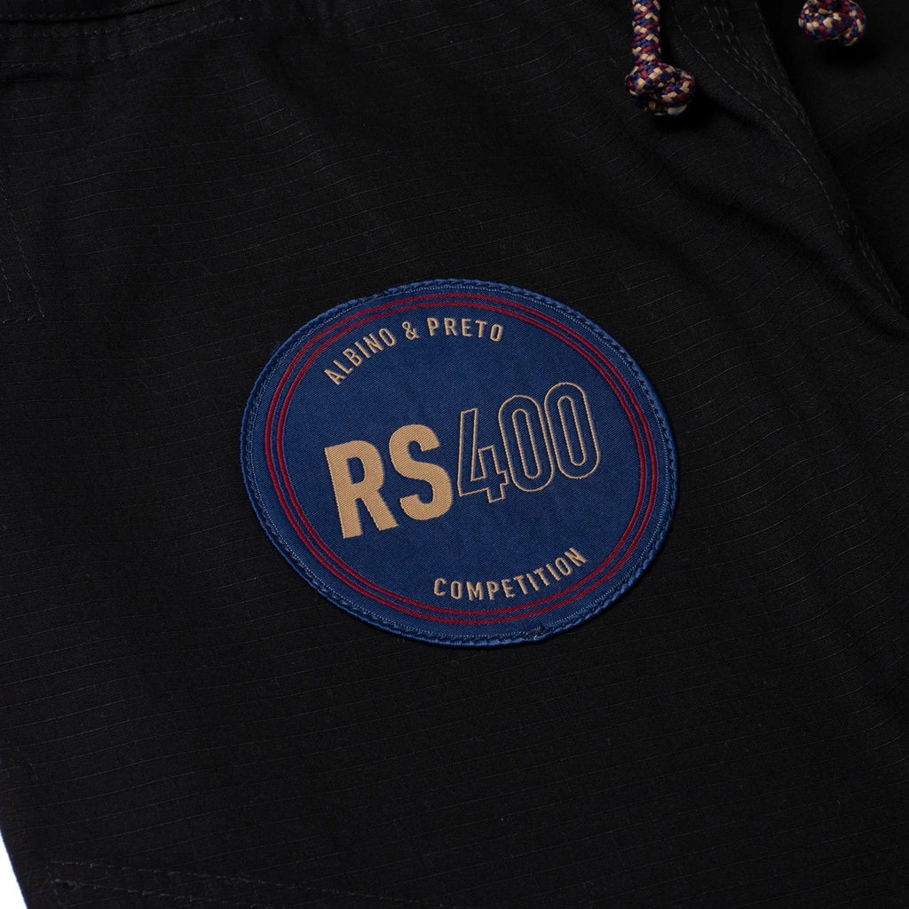 Albino & Preto RS400 Comp KNM Black BJJ Gi - Vorix Sport