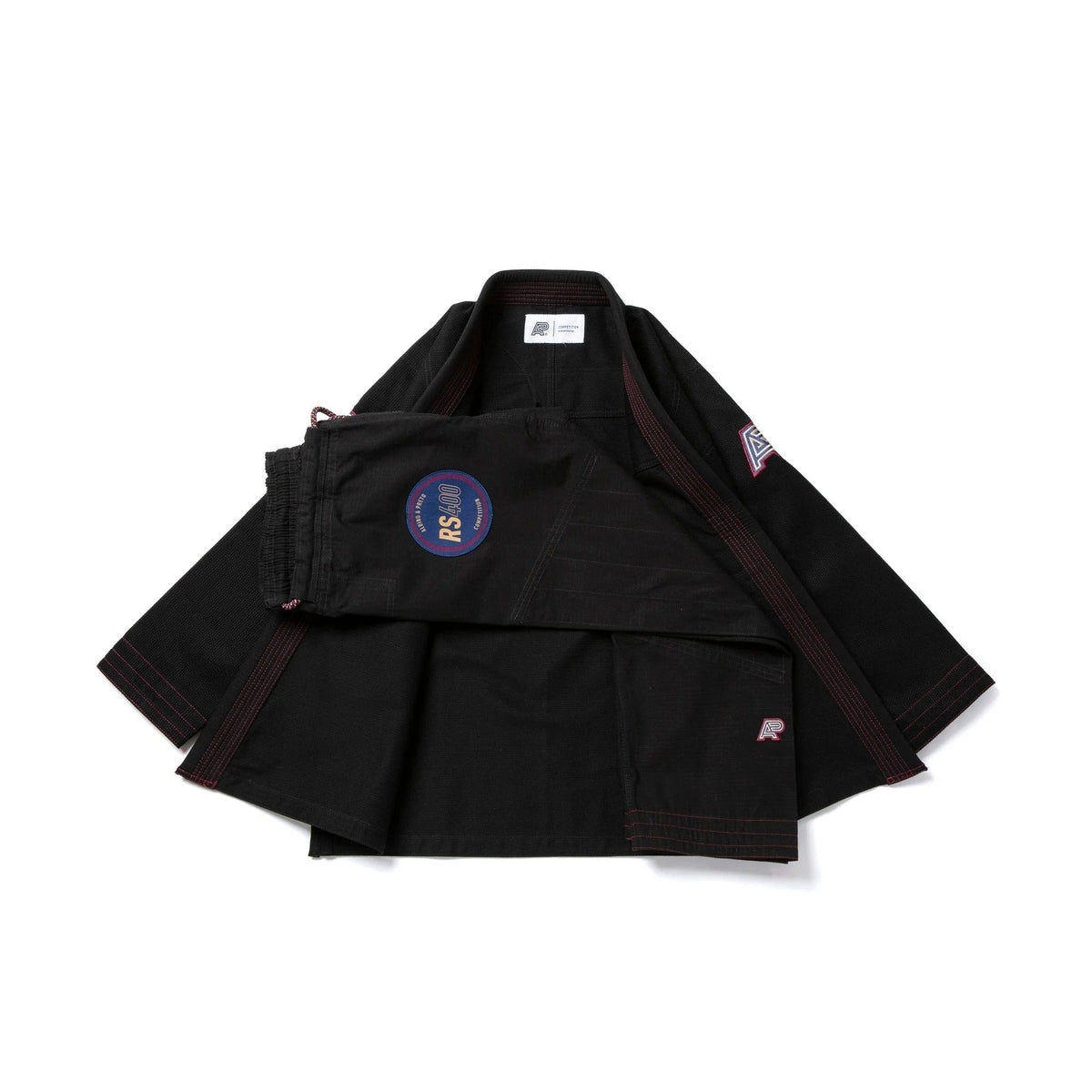 Albino & Preto RS400 Comp KNM Black BJJ Gi - Vorix Sport