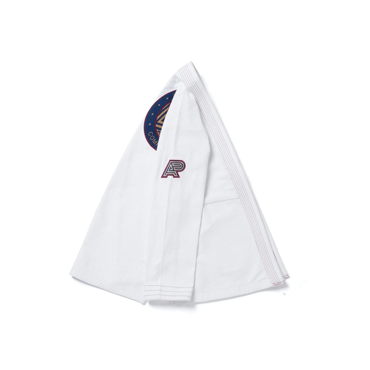 Albino & Preto RS400 Comp KNM White BJJ Gi - Vorix Sport