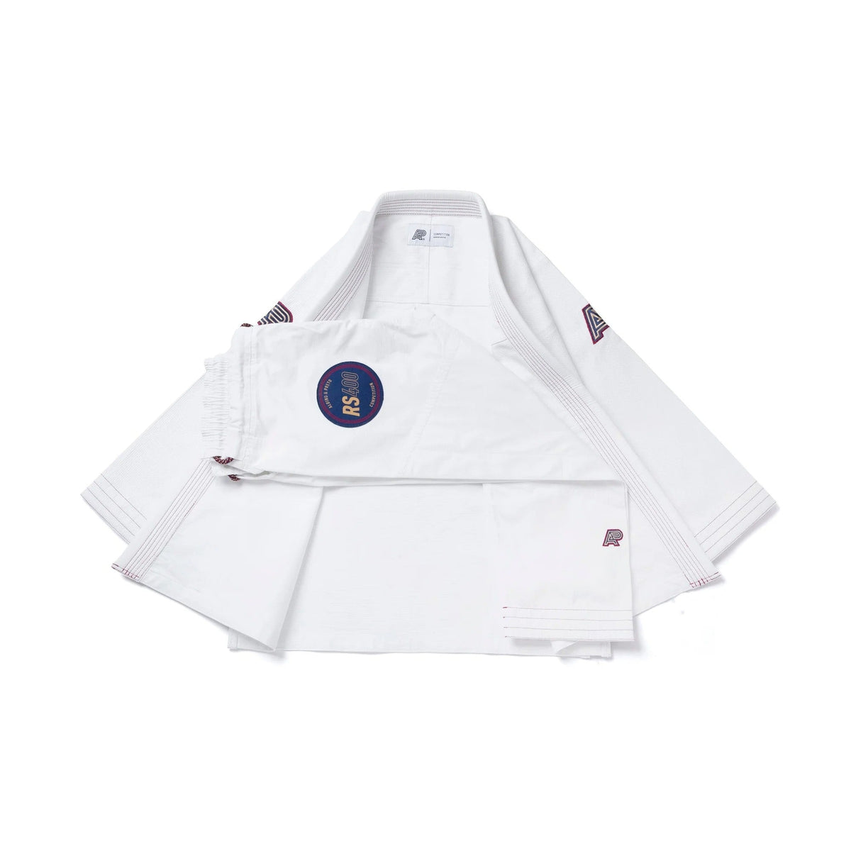 Albino & Preto RS400 Comp KNM White BJJ Gi - Vorix Sport