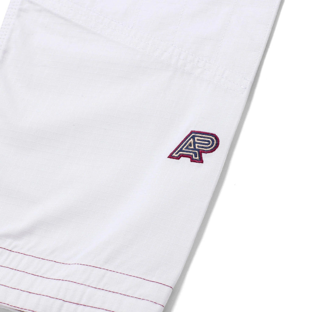 Albino & Preto RS400 Comp KNM White BJJ Gi - Vorix Sport