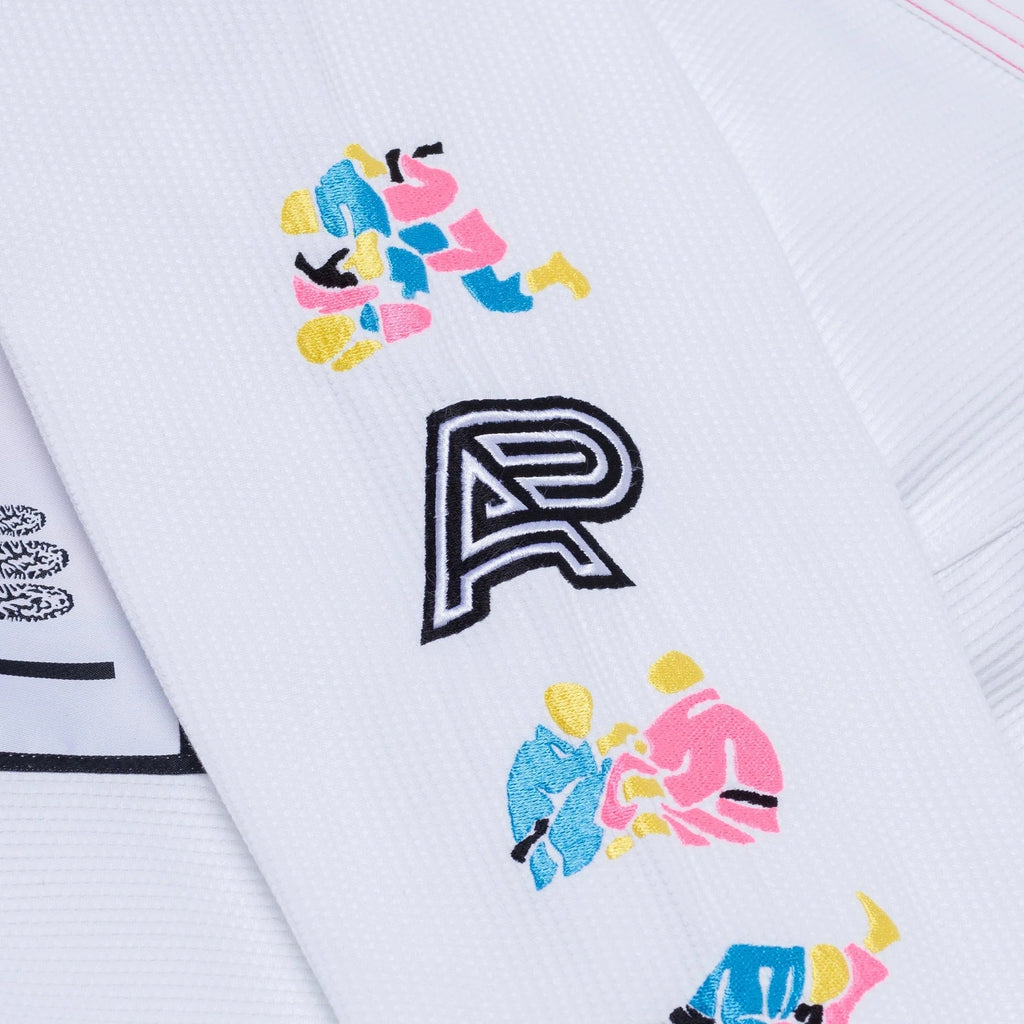Albino & Preto Sanktuary BJJ Gi - Vorix Sport