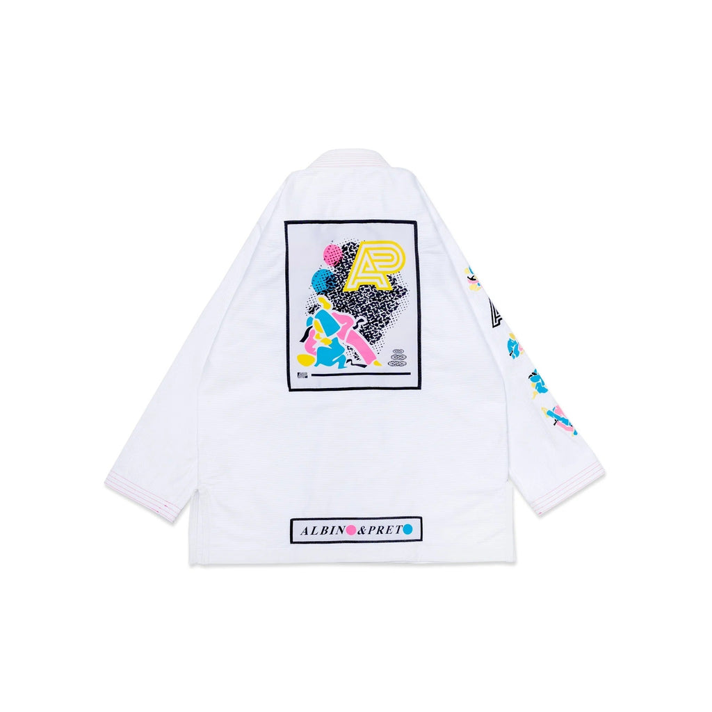 Albino & Preto Sanktuary BJJ Gi - Vorix Sport