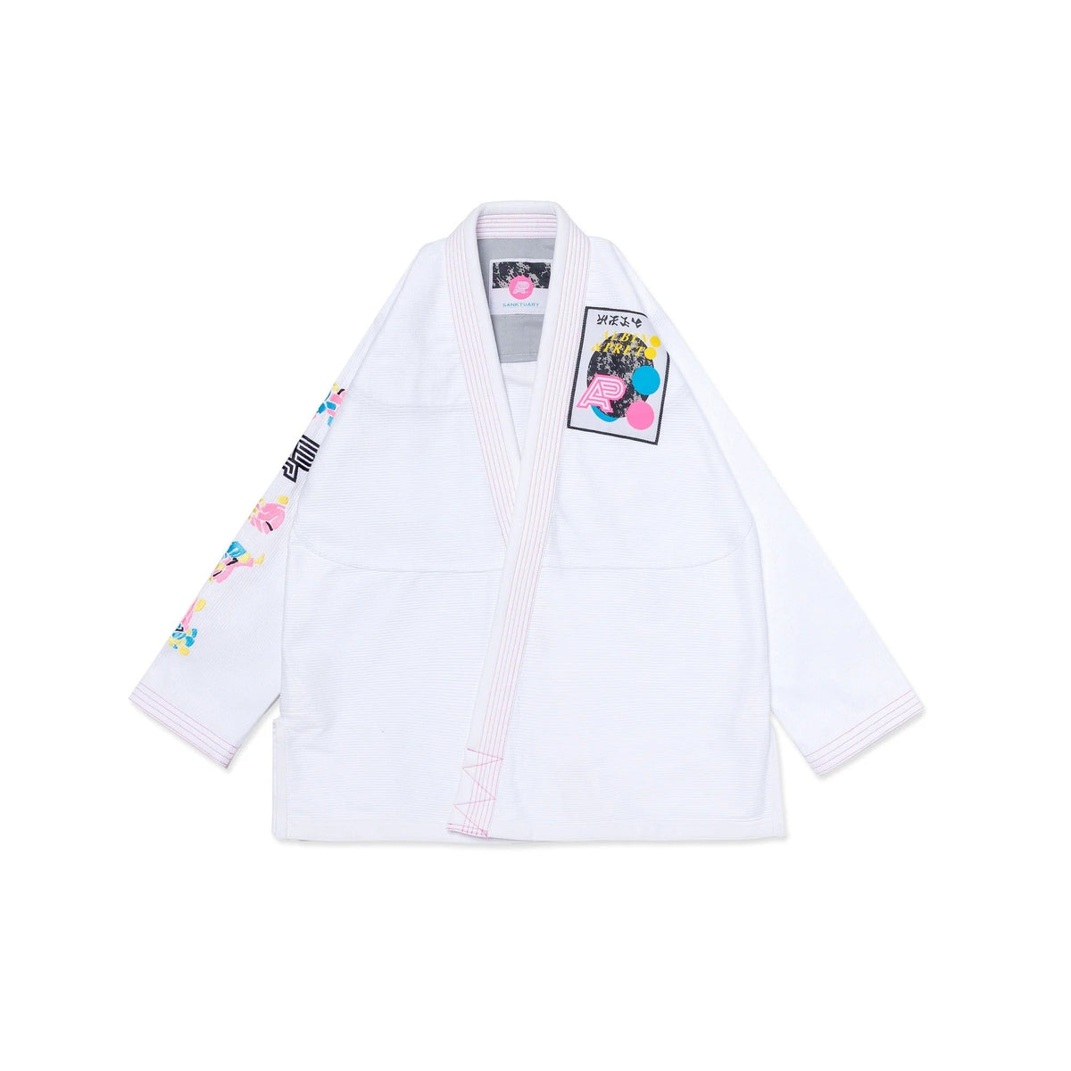 Albino & Preto Sanktuary BJJ Gi - Vorix Sport