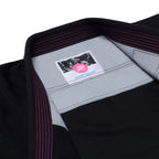 Albino & Preto Sanktuary Black BJJ Gi - Vorix Sport