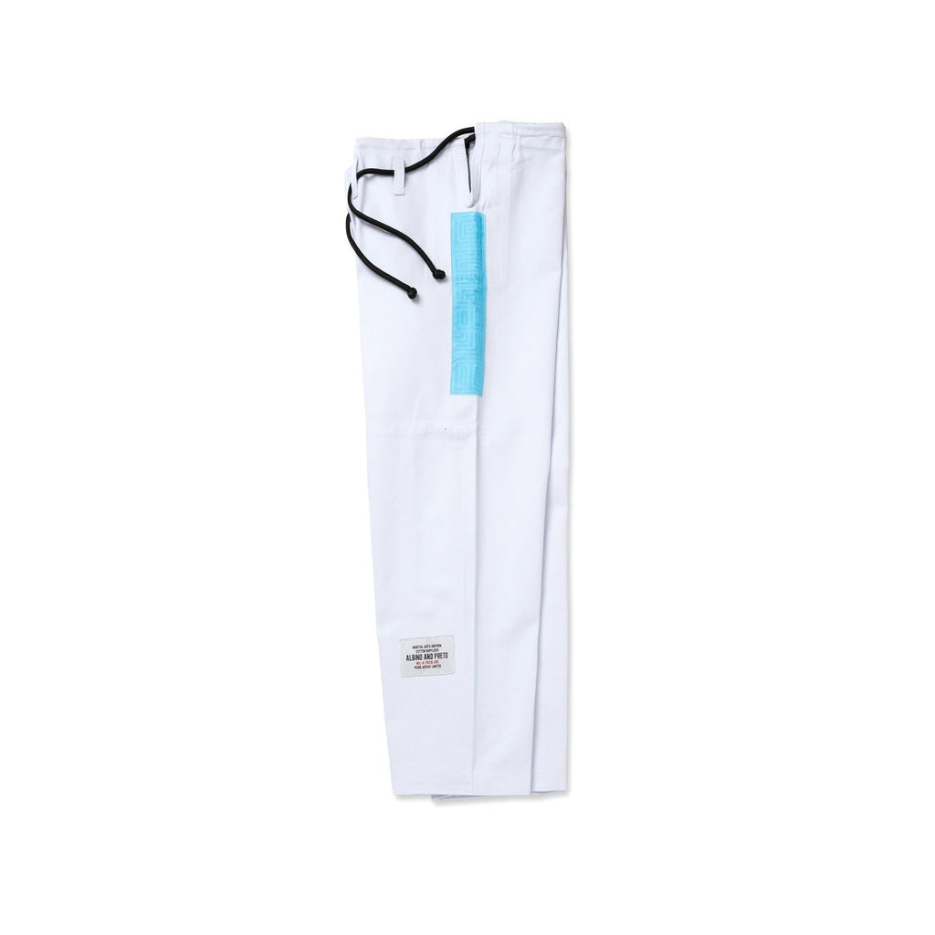 Albino & Preto Series 16 Brazil White BJJ Kimono - Vorix Sport