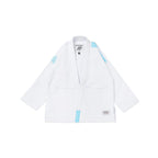 Albino & Preto Series 16 Brazil White BJJ Kimono - Vorix Sport