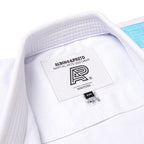Albino & Preto Series 16 Brazil White BJJ Kimono - Vorix Sport