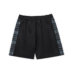 Albino & Preto Thaqafa Black and Pink Shorts - Vorix Sport