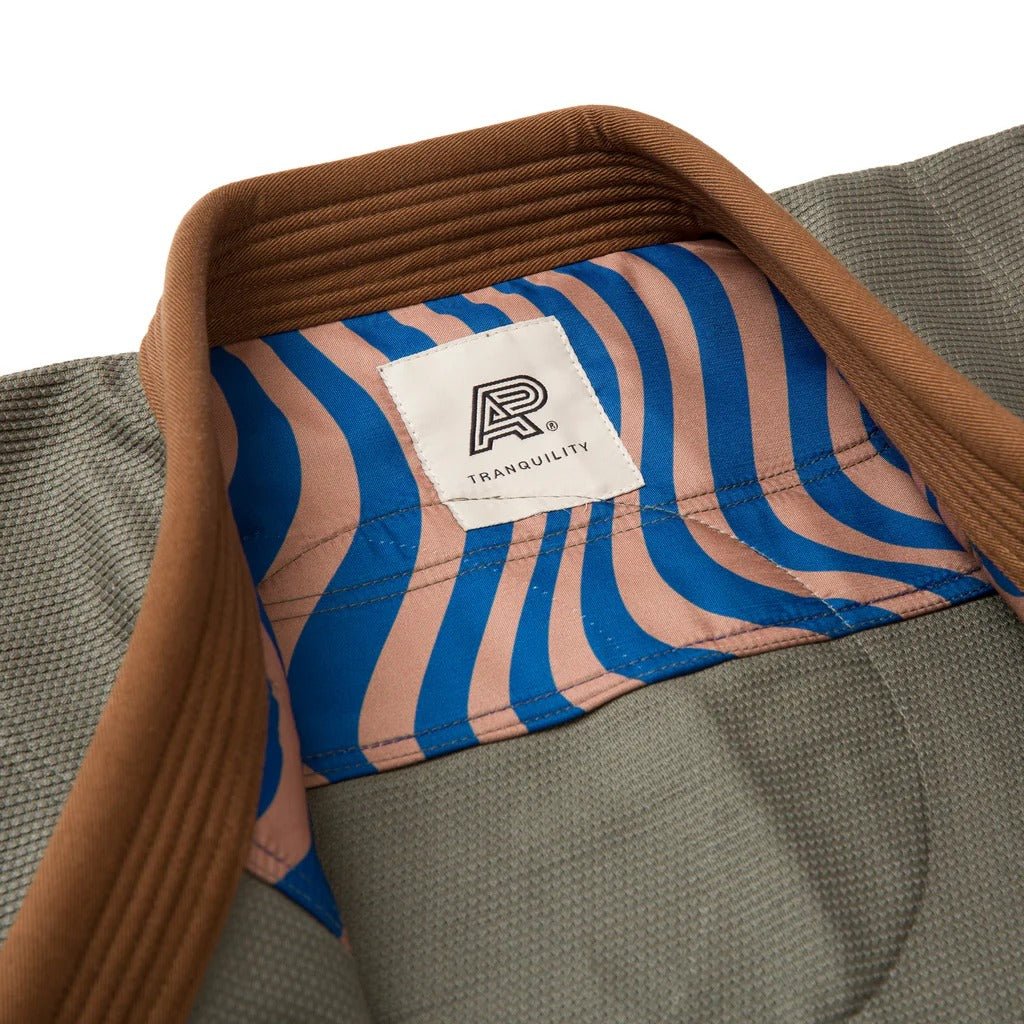 Albino & Preto Tranquility BJJ Kimono - Vorix Sport