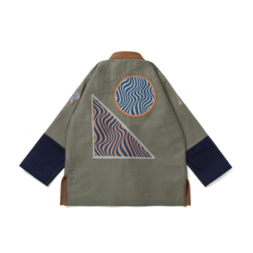 Albino & Preto Tranquility BJJ Kimono - Vorix Sport