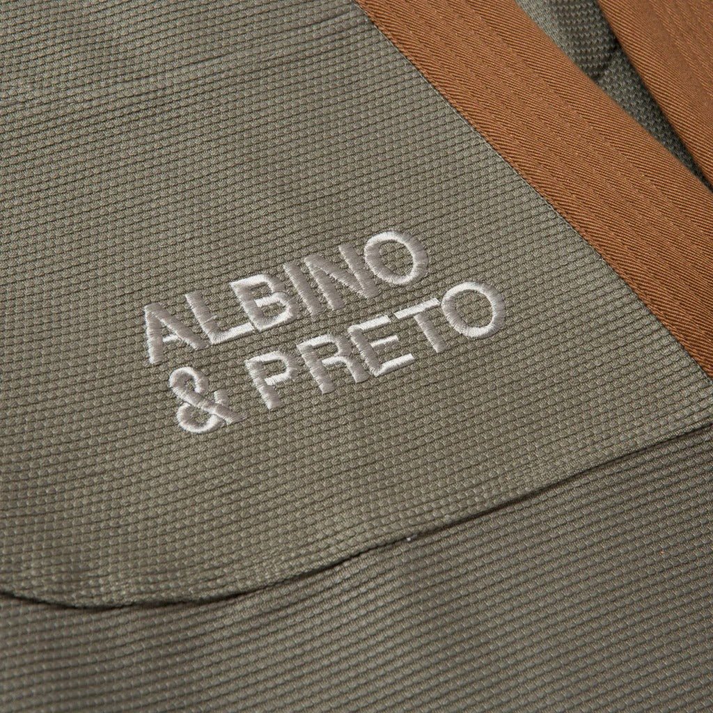 Albino & Preto Tranquility BJJ Kimono - Vorix Sport