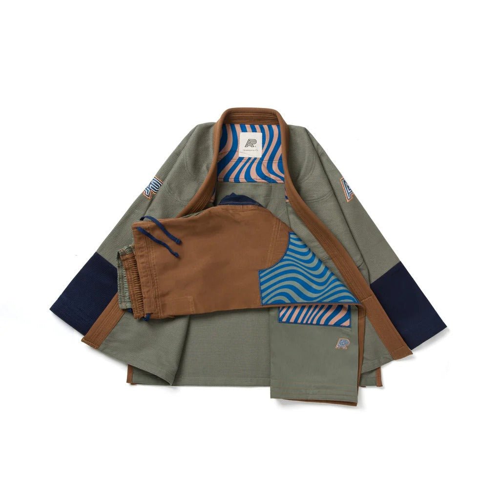 Albino & Preto Tranquility BJJ Kimono - Vorix Sport
