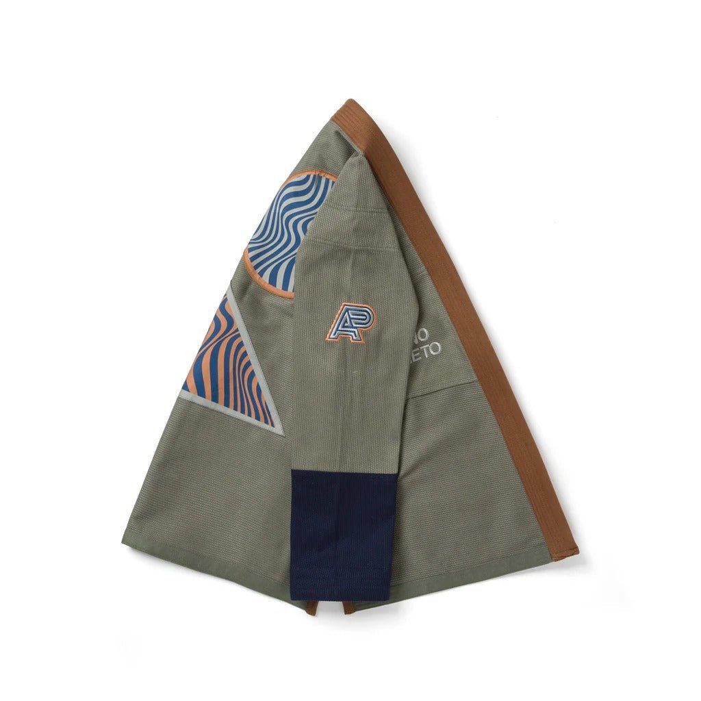 Albino & Preto Tranquility BJJ Kimono - Vorix Sport