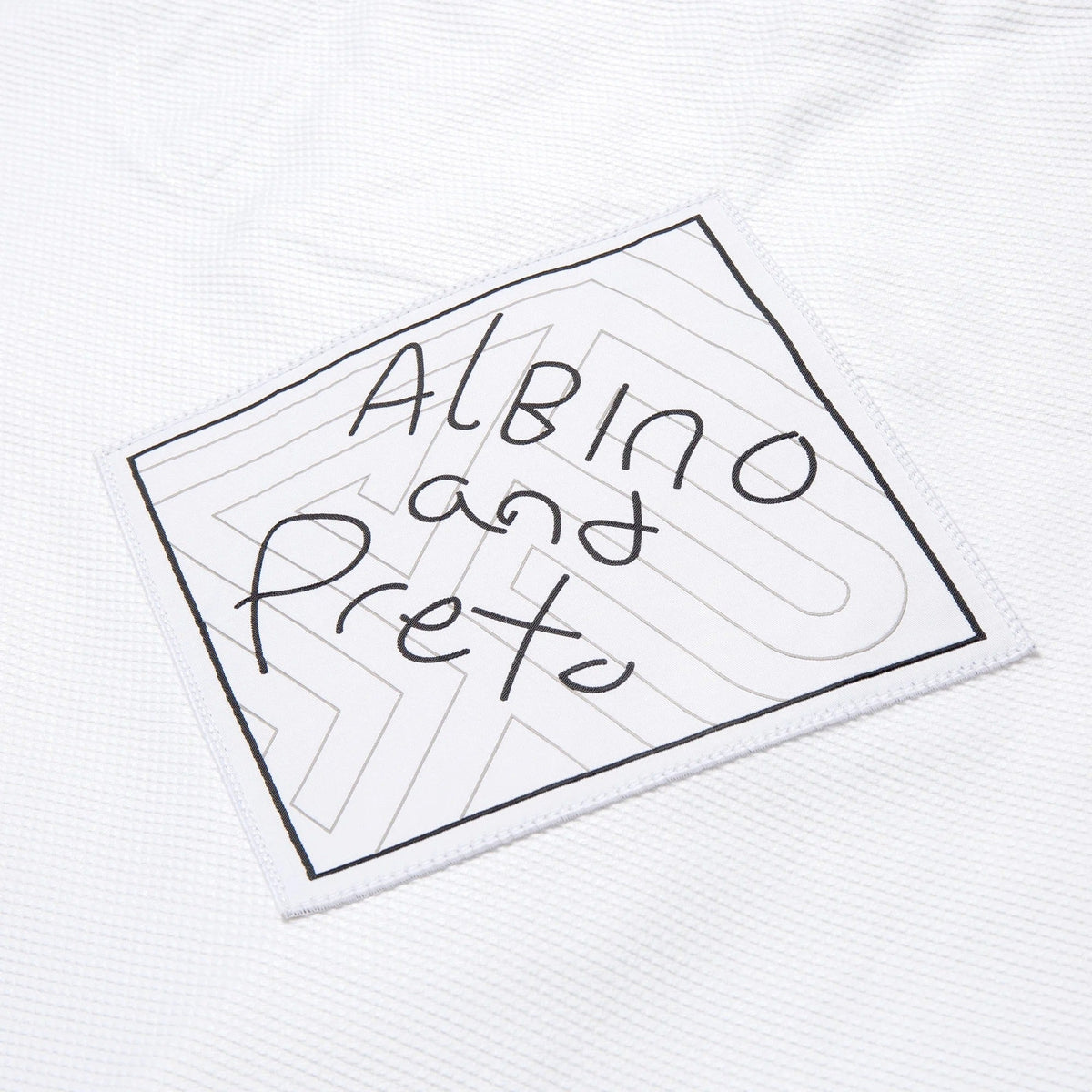 Albino & Preto TSWT White Jiu Jitsu Gi - Vorix Sport