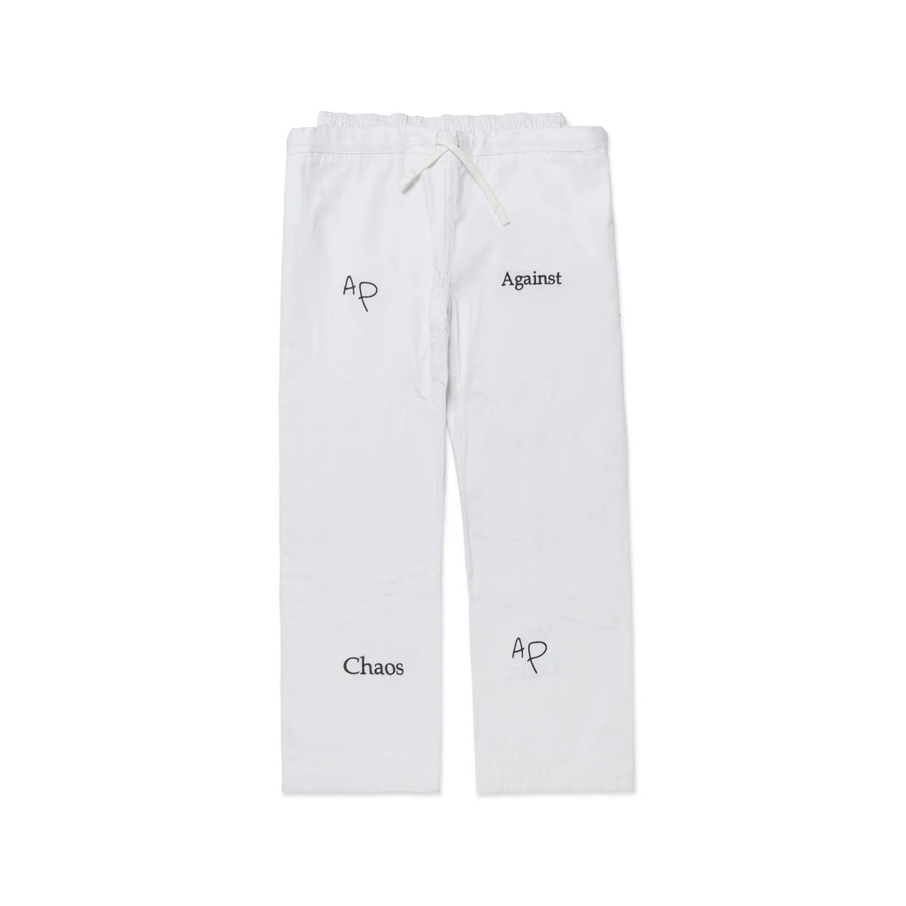 Albino & Preto TSWT White Jiu Jitsu Gi - Vorix Sport