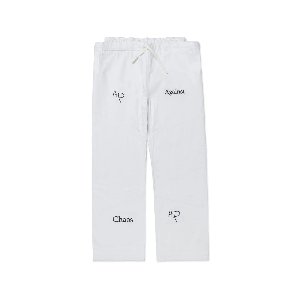 Albino & Preto TSWT White Jiu Jitsu Gi - Vorix Sport