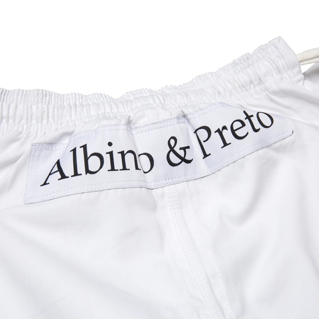 Albino & Preto TSWT White Jiu Jitsu Gi - Vorix Sport