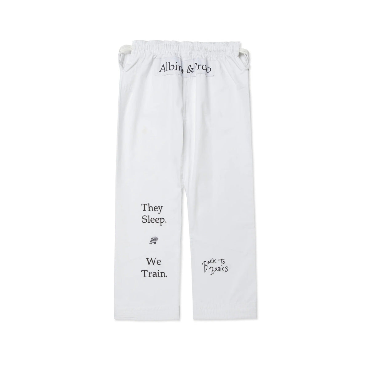 Albino & Preto TSWT White Jiu Jitsu Gi - Vorix Sport