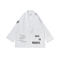 Albino & Preto TSWT White Jiu Jitsu Gi - Vorix Sport