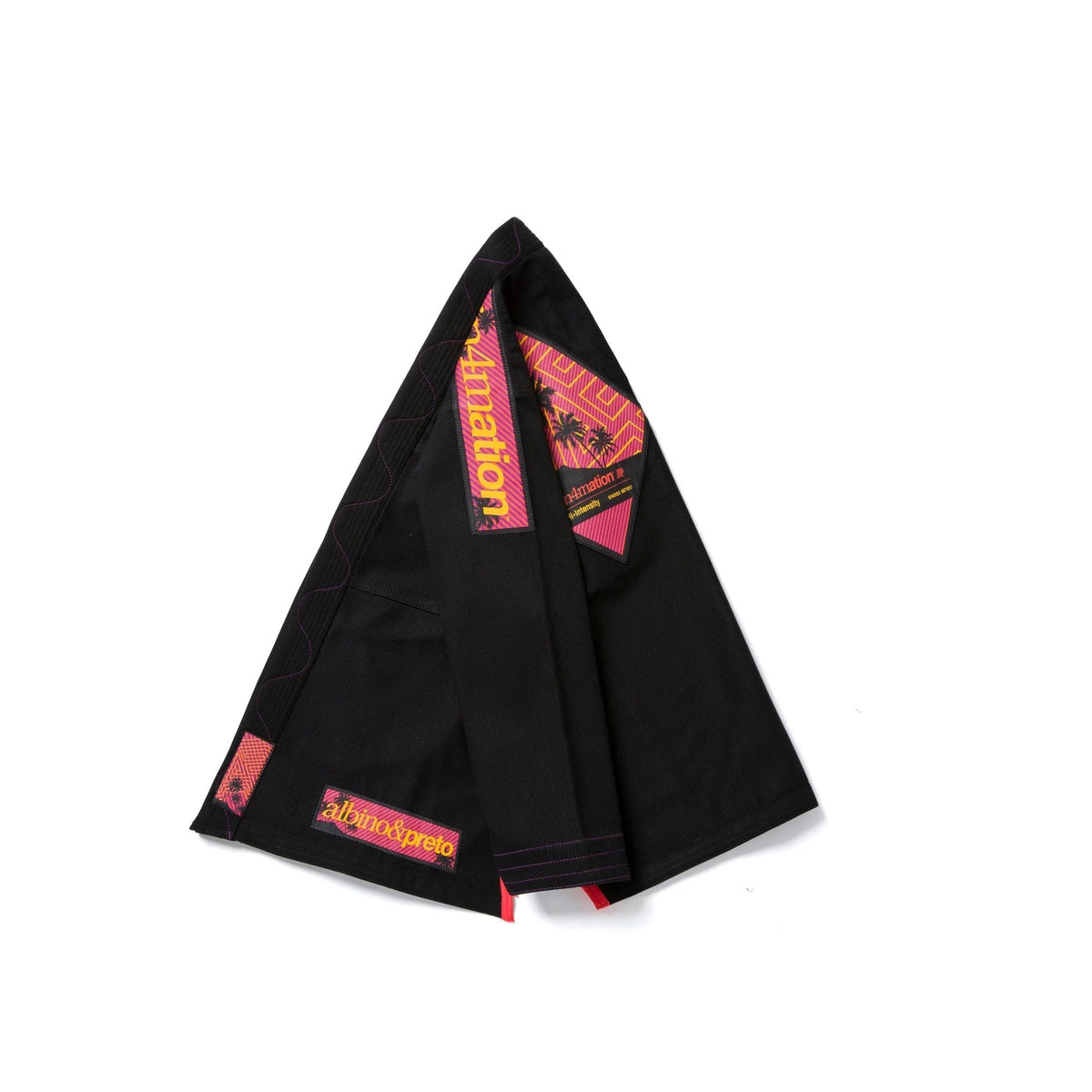 Albino & Preto x In4mation 2 Black BJJ Gi - Vorix Sport