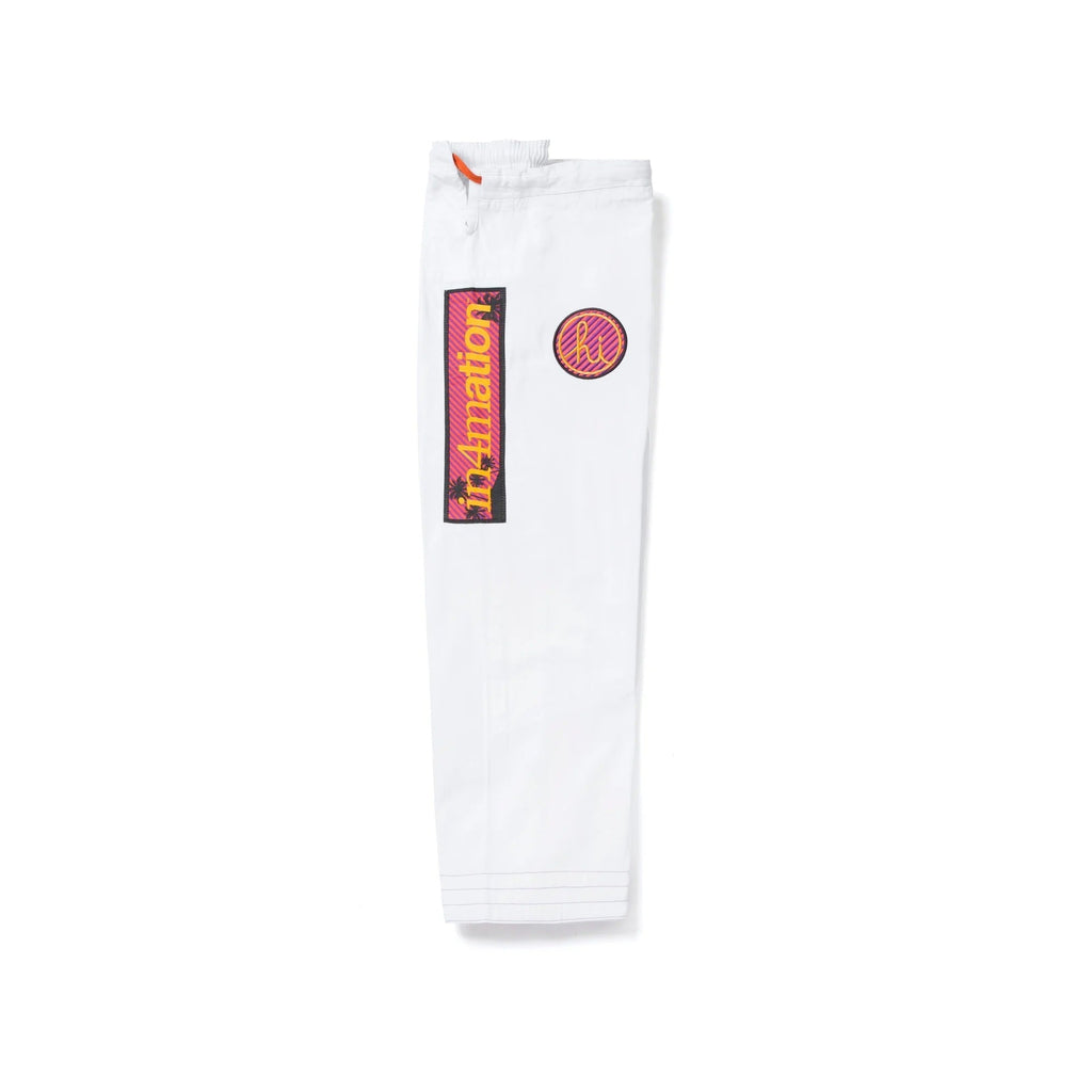 Albino & Preto x In4mation 2 White BJJ Gi - Vorix Sport