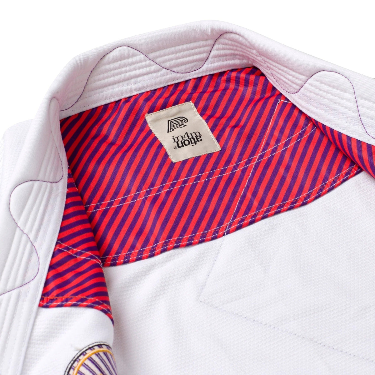 Albino & Preto x In4mation 2 White BJJ Gi - Vorix Sport