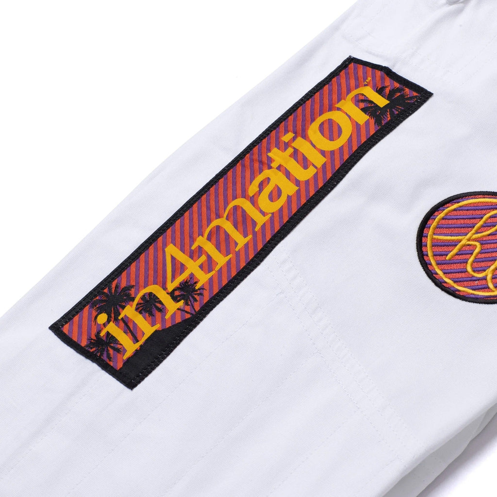 Albino & Preto x In4mation 2 White BJJ Gi - Vorix Sport
