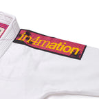 Albino & Preto x In4mation 2 White BJJ Gi - Vorix Sport