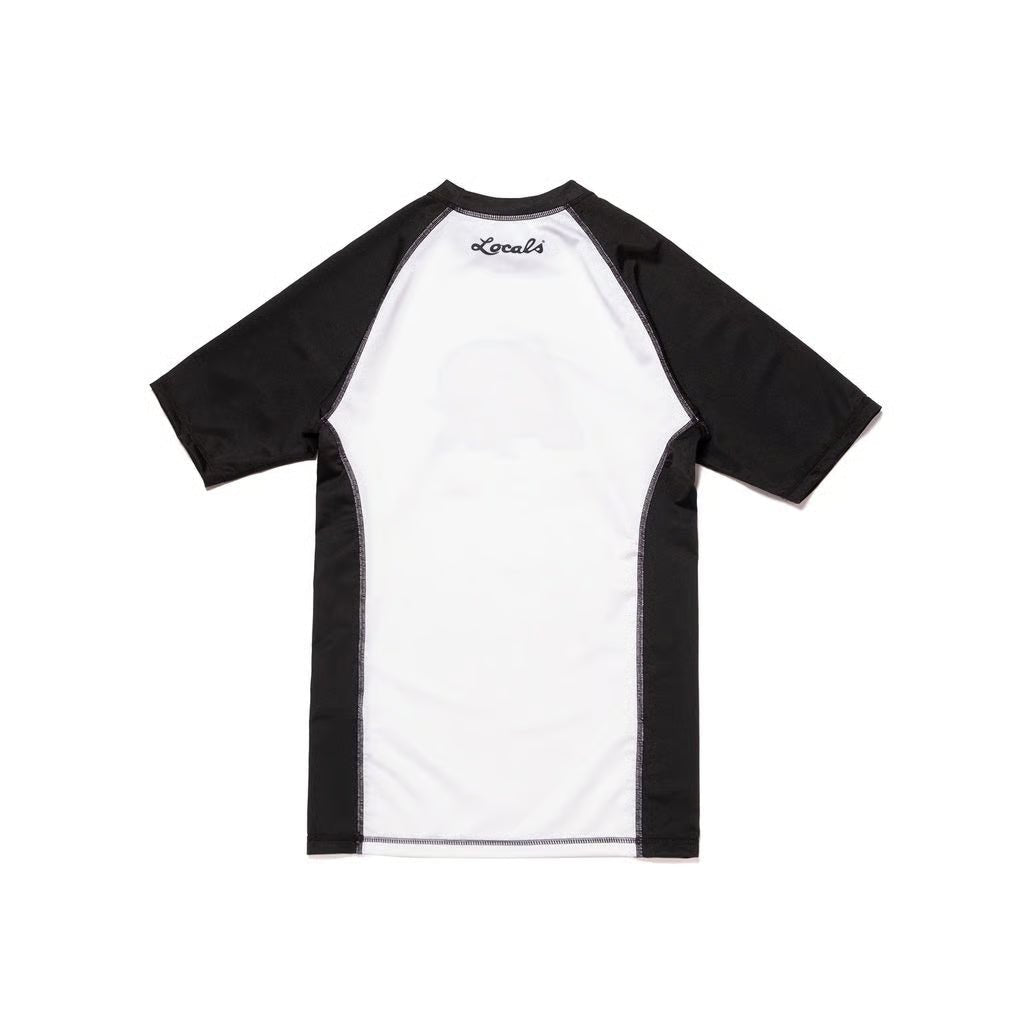 Albino & Preto x Locals Batch #78 BJJ Rash Guard - Vorix Sport
