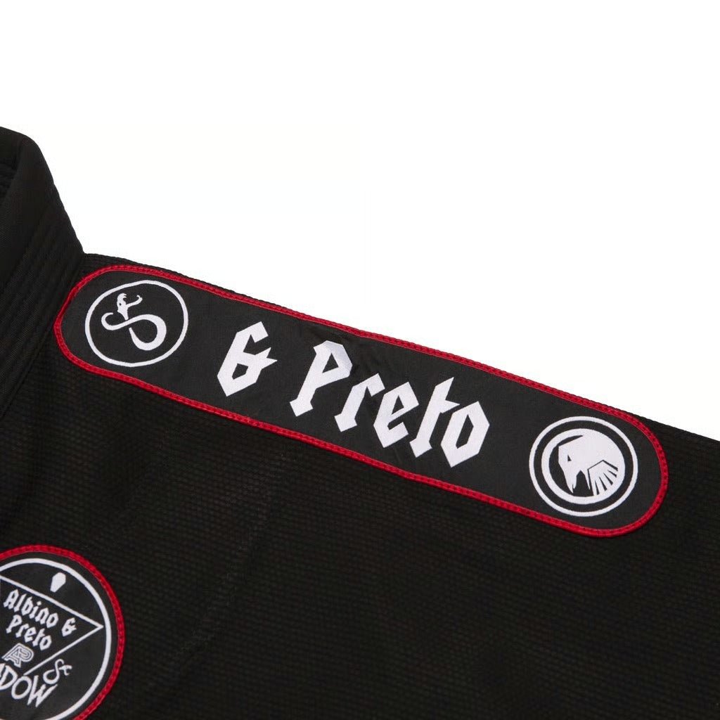 Albino & Preto x Shadow Conspiracy Black BJJ Gi - Vorix Sport
