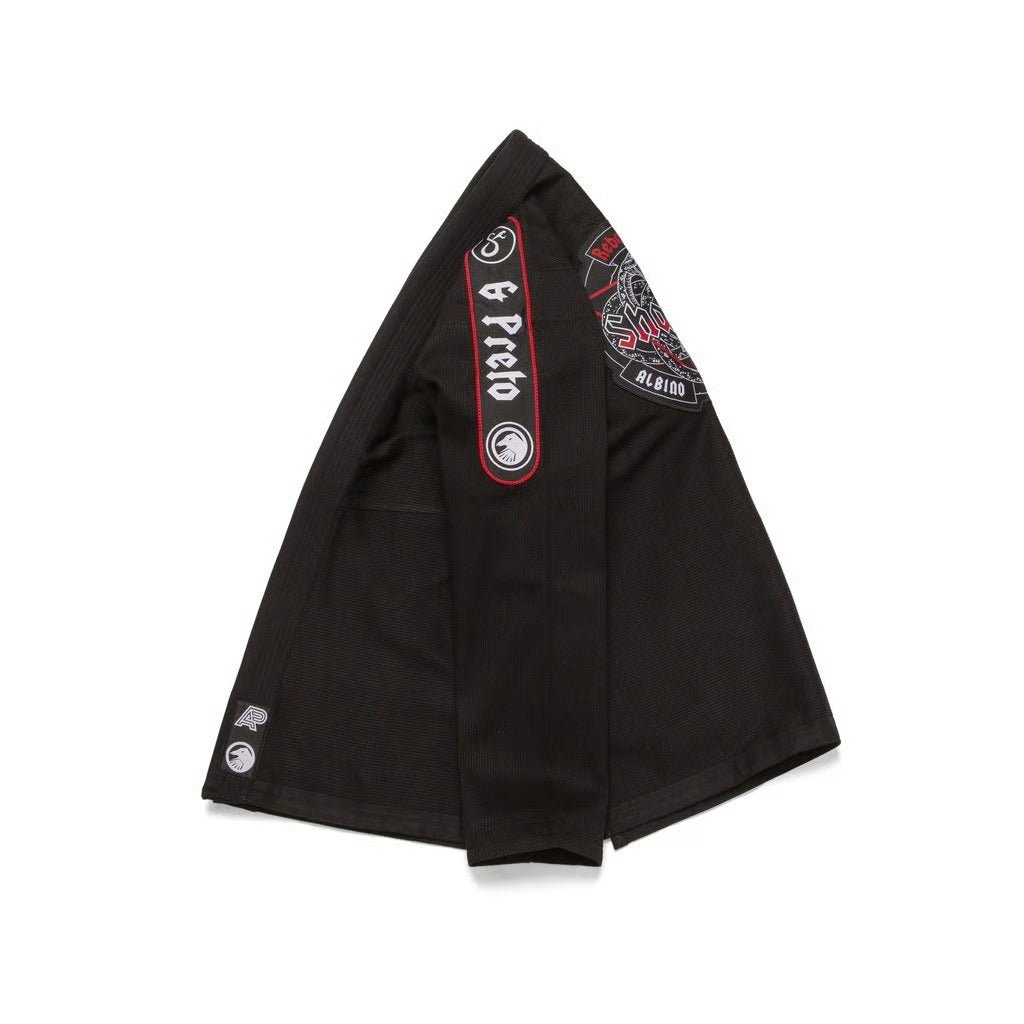 Albino & Preto x Shadow Conspiracy Black BJJ Gi - Vorix Sport