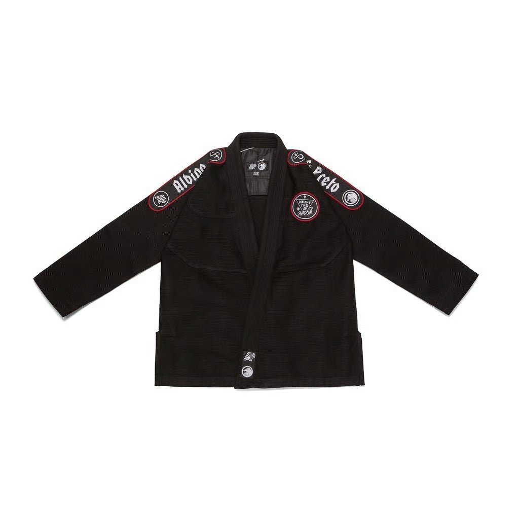 Albino & Preto x Shadow Conspiracy Black BJJ Gi - Vorix Sport