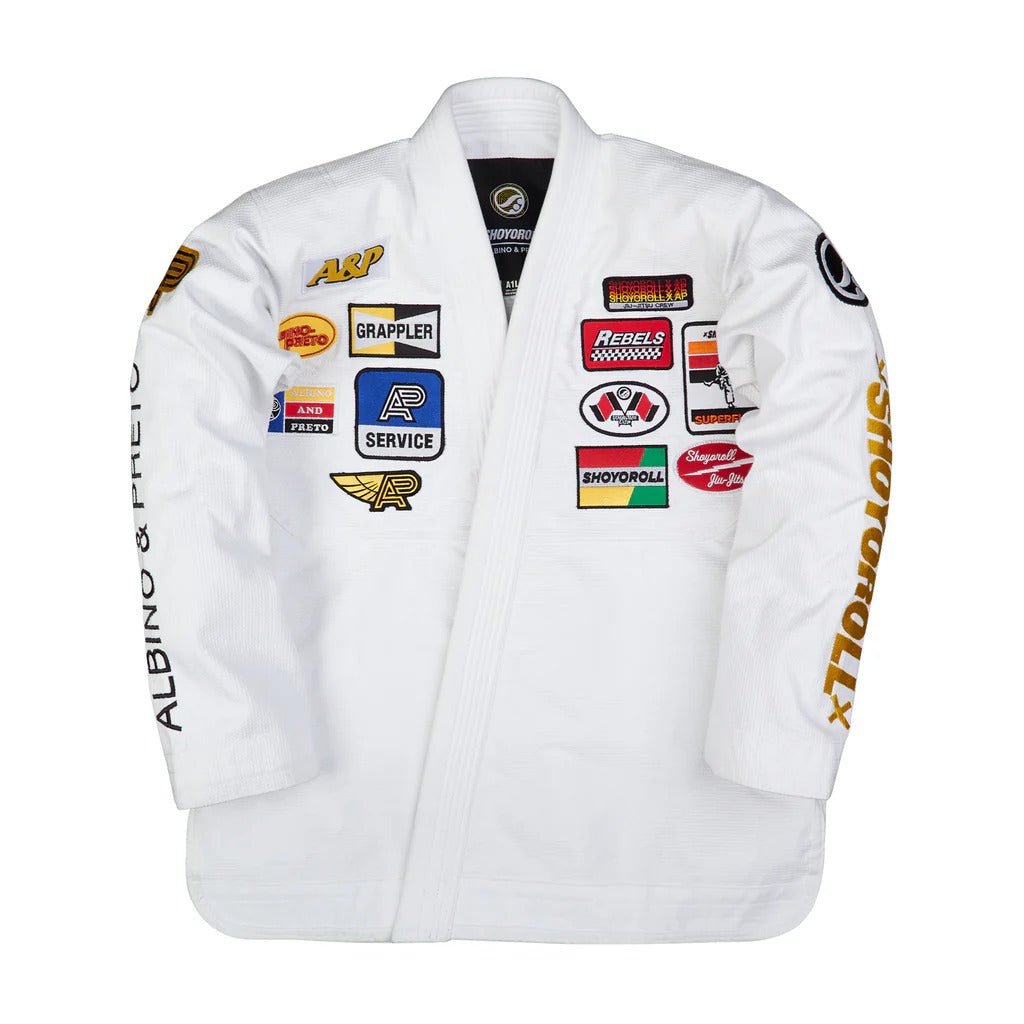 Albino & Preto x SYR Adrenaline BJJ Gi - Vorix Sport