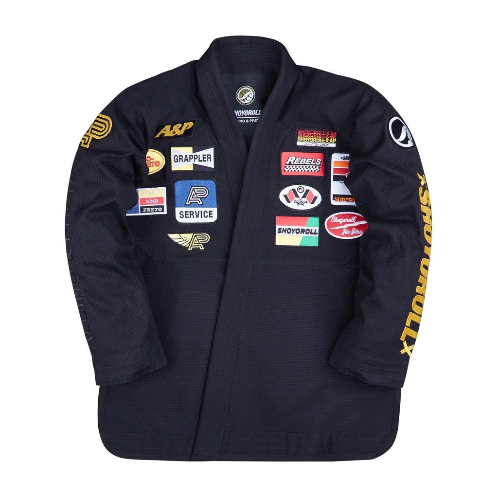 Albino & Preto x SYR Adrenaline Black BJJ Gi - Vorix Sport