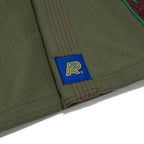 Albino & Preto x Wing Gundam Olive Jiu-Jitsu Gi - Vorix Sport