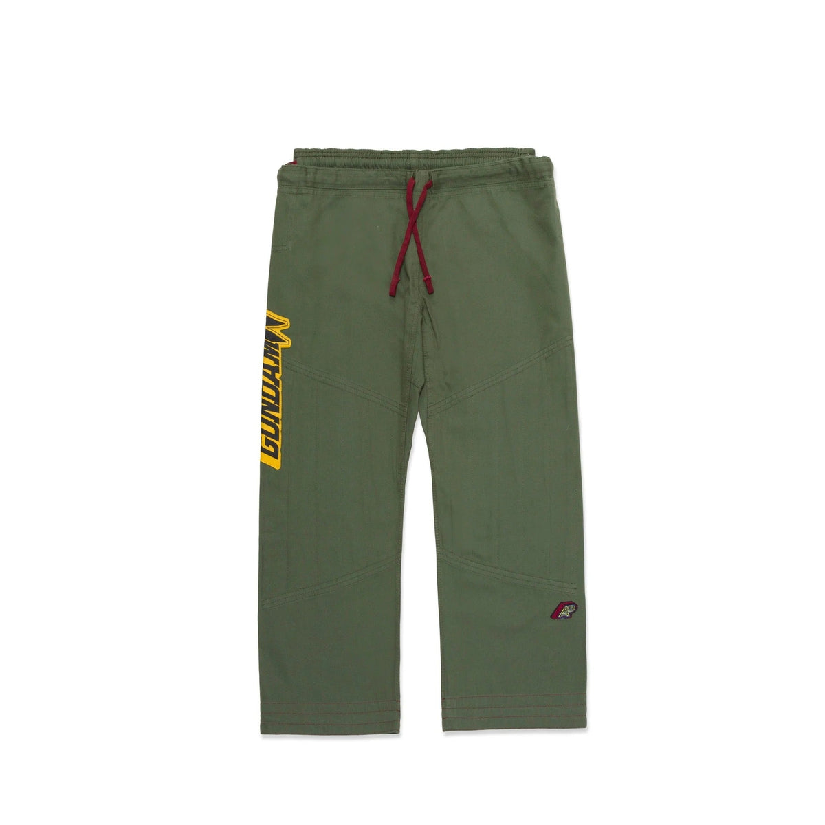 Albino & Preto x Wing Gundam Olive Jiu-Jitsu Gi - Vorix Sport