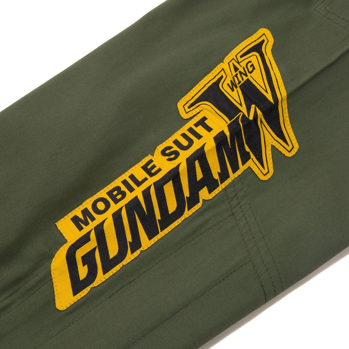 Albino & Preto x Wing Gundam Olive Jiu-Jitsu Gi - Vorix Sport