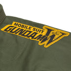 Albino & Preto x Wing Gundam Olive Jiu-Jitsu Gi - Vorix Sport